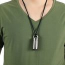 Survival Waterproof Pill Match Case Container Hiking Emergency Gear Titaniu B8E4