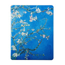 Auto Sleep/Wake Pattern Cover Shell For Kobo Aura H2O Edition2 6.8 Flower