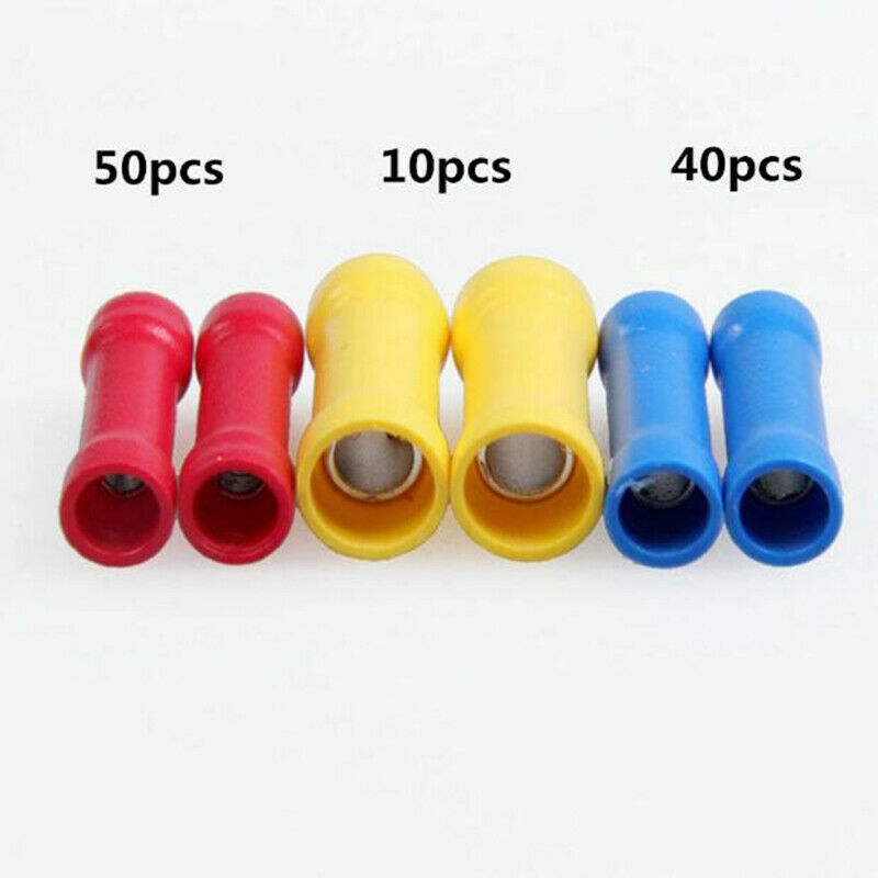 Assorted Insulated Electrical Wire Cable Terminal Crimp Connector Set 100 WsJ Gw