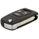 Replacement 4 Buttons Flip Folding Car Remote Key Case Shell for Chrysler D