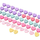 50Pcs Wooden Bead Heart Spacer Beads Making Handmade DIY Craft Findings JewelrOZ
