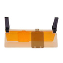 1Pc Clip-on Car Day Night Anti-Glare Safty Driving HD Mirror Glass Sun Vis AIX