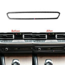 Carbon Fiber Volume Controller Frame Decor Cover Trim Fit for BMW 3 Series