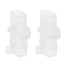 2 Pack Bird Waterer Bird Feeders, Bird Feed Water Dispenser, Clear Pet Feeder