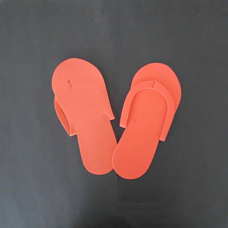 12 Pairs Universal Disposable Foam Pedicure Travel Slippers FlipFlops Foot Spa 2