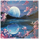 5D DIY Full Drill Diamond Painting Moon Cross Stitch Embroidery Kit (JH192)