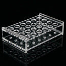 24 Holes Test For17mm15ml Testing Tube Rack Holder Lab Tubes Plastic Storag Z9N5