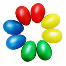 8pcs Playful Plastic Percussion Musical Egg Maracas Egg Shakers Kids Toys-  S8P3