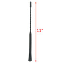 11 inch universal car roof mast whip stereo radio FM/AM signal aerial antenna BX