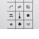 Nail Art Silicone Mat Pad Polish Stamping Transfer DIY Palette Showy Mats EOM&