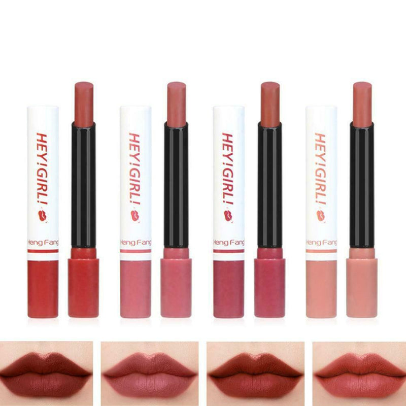 4Pcs/Lot Lipstick Set Velvet Matte Lipstick Long Lasting Cosmetic