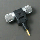 Universal Mini Stereo Microphone Mic Audio For PC Laptop Notebook Talk 3.5`US