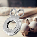 Raw Boiled Egg Shell Opener Stainless Steel Cutter Kitchen Household Cook Supply