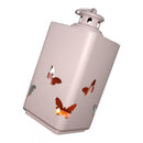 Nordic Style Metal Lantern Candle Holder Wedding Tea Light Decor-Pink