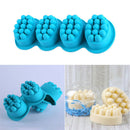 Silicone Massage Soap Mold Therapys Bar Soap Making Tools DIY Homemade OvalSEAU