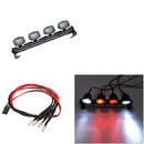 Roof Lights 2White 2Red w/ Cover Lampshade for 1/10 RC Crawler   RC4WD