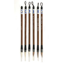 6 Chinese Japanese Water Ink Painting Writing Calligraphy Brush Pen Art Tool
