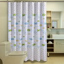 Fresh Fish Printed Pattern ,Mildew Proof and Waterproof Polyester Fabric Sh