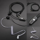 Headphones for the Baofeng Retevis Radio L3FE 2 pin air tube headphones PTT