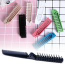 portable travel hair comb brush foldable massage hair*comb anti-stati chair c uW