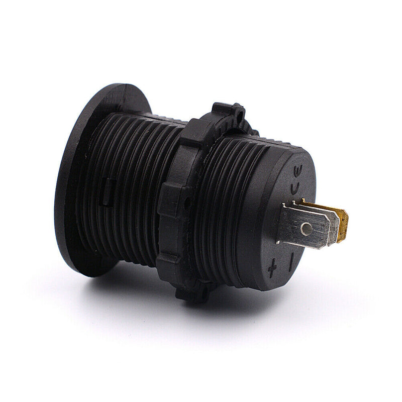 Waterproof 6-30V Red LED Digital Voltmeter Ammeter for Car Auto Motorcycle A