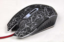 Professional 4000DPI Colorful Backlight Optical Wired Gaming Mouse Mice For PC