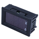 DC0-100V 10A LED DC Dual Display Digital Voltage Current Meter Head with Fi