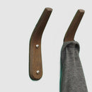 Black Walnut Clothes Hanger Japanese-Style Wall Mounted Coat Hook Decorativ