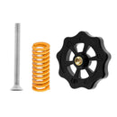 4PCS Upgraded Hand Twist Leveling Nut Diameter 40mm+ 4PCS Hot Bed Spring + 4PCS