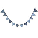 12 Flags 3.2m Nordic Style Printed Cotton Bunting Pennant Wedding Decor
