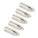 5pcs Metal XLR 3 Pin Male to RCA Female Audio Jack Adapter Plug Connector