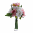 flowers peony silk wedding 10 head bouquet decorative ornaments artificial