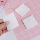 50Pcs/2Box Nail Art Polish Remo Ver Cotton Pads Nail Supplies Nail Cotton To BX