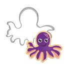 Octopus Stainless Steel Cookie Cutter Fondant Biscuit Moulds Cake decor tool ME