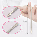 4Pcs/set Nail Pusher Spoon Remover Cuticle Manicure Pedicure Care Cleaner Tool
