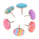 100Xcartoon map push pins for photos wall maps bulletin board or corkboard 3C