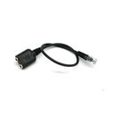 10x Dual 3.5mm Dual Female to RJ9 Male Plug Audio Adapter Cable for Headset