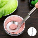 1* Non Stick Stainless Meatball Maker Spoon Kitchen Cooking Tool B3T4