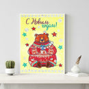 5D DIY Special Shaped Diamond Painting Bear Cross Stitch Mosaic Kits Decor