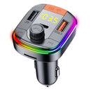 Wireless Car FM Transmitter MP3 Radio Adapter Kit Dual USB Charger Bluetooth