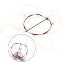 Stainless Steel Crab Grabber Grabbing Tool Clamp Pike Trap Fishing Tackle3cT
