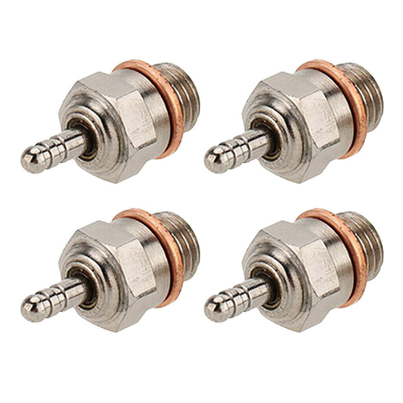4 Piece 70117 N4 Glow Plug Med Hot Nitro Engine Parts for HSP 1/10 RC Car