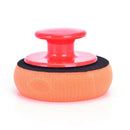 6Pcs Car Wash Wax Sponge Polish Pad Polishing Cleaning Applicator Pad Handle Hn