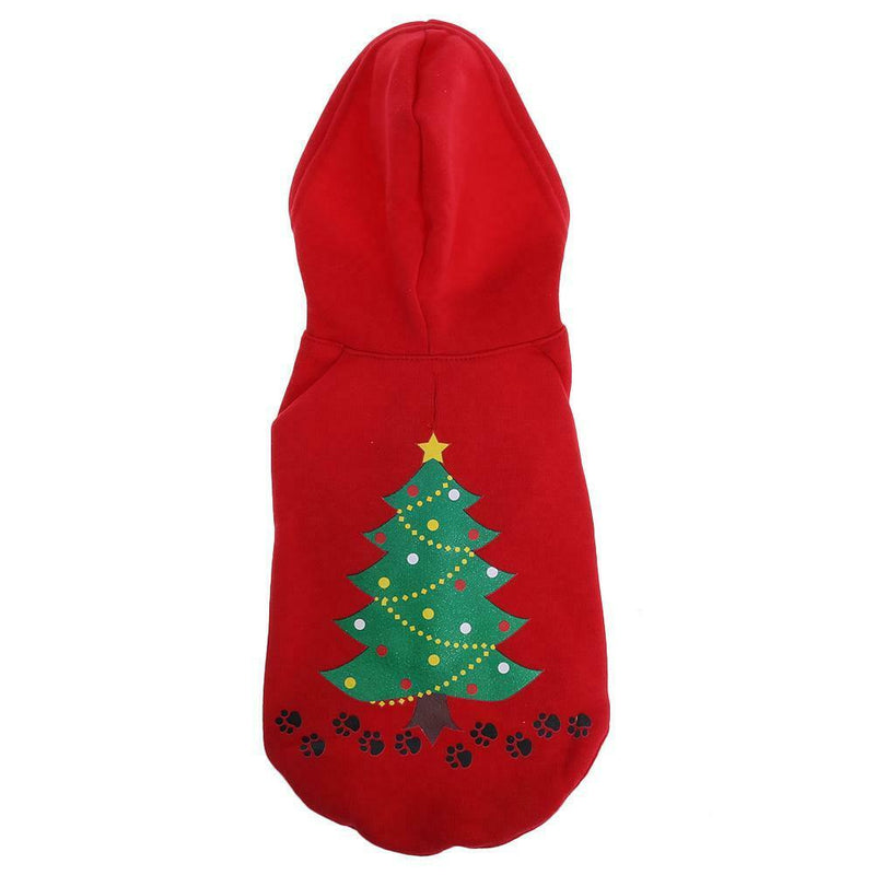 Pet dog tattoo teddy bear pajamas christmas clothes sunglasses M