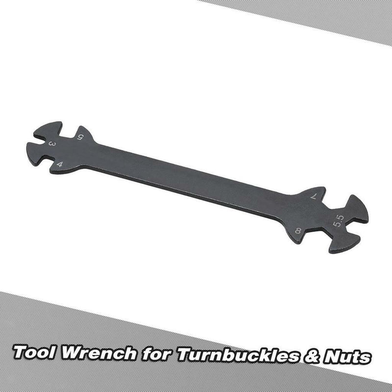 Special Turnbuckle Tool Wrench 1:10 RC Cars Crawler Drift 3/4/5/5.5/7/8mm