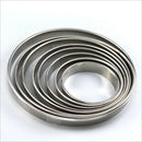 8inch Pizza Saucing Ring for 9inch Pan, Home Muffin Pancake Pizza Prep Tool