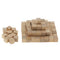 1/2 Inch Wooden Cubes, 100pcs Unfinished Square Wood Blocks for Kids Math