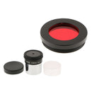 Red Filter for 1.25" Telescope Accessory Kit & PL 3.6mm Plossl Eyepiece Lens
