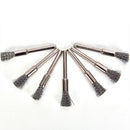 5mm Stainless steel wire brush die grinder shank power rotary drill tool 15pc OZ