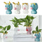 4pcs Chic Flower Pot Home Indoor Decor